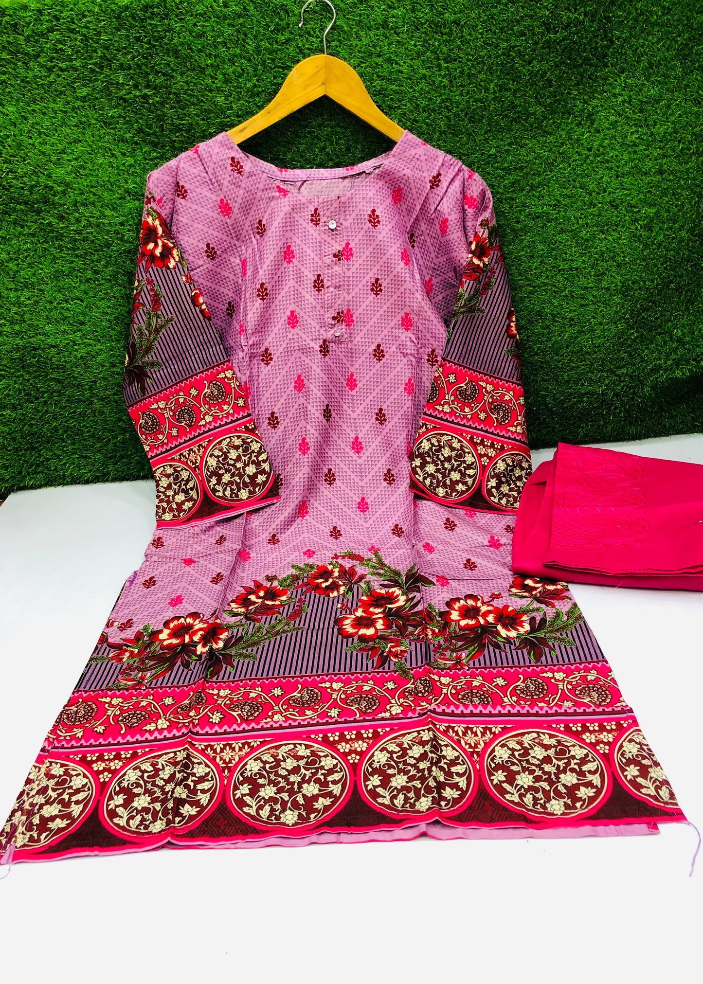 Stitched Classic Linen 2-Piece Outfit (88)