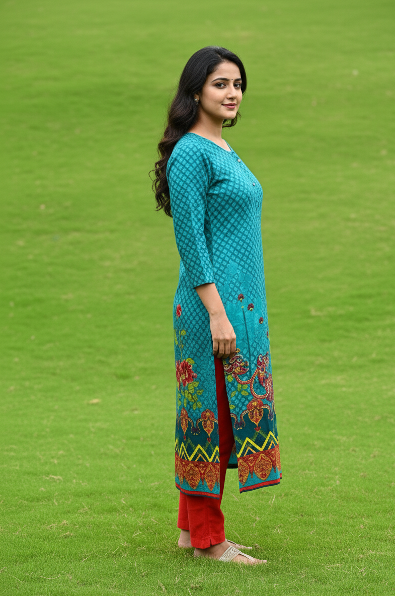 Stitched Classic Linen 2-Piece Outfit (55)