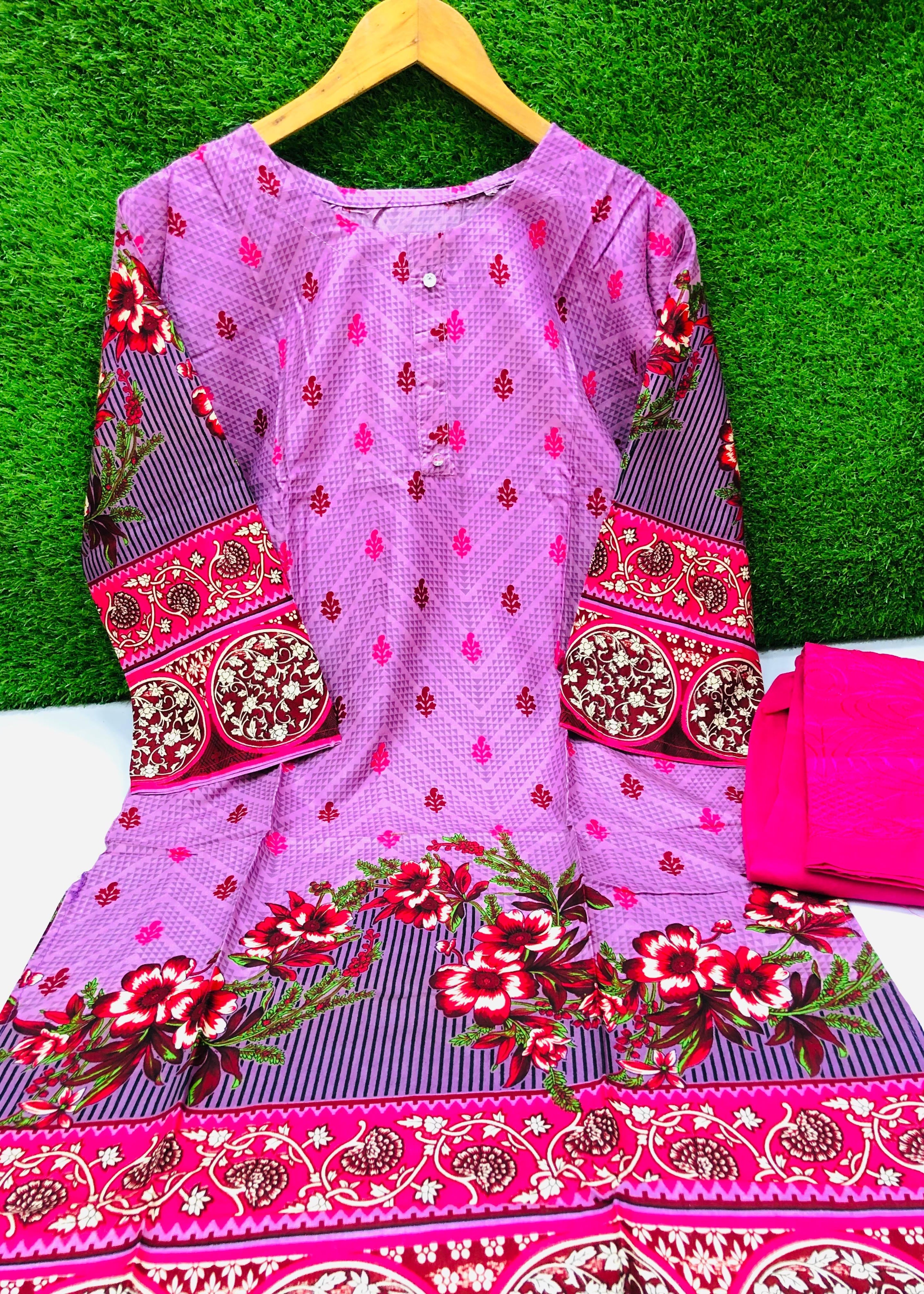 Stitched Classic Linen 2-Piece Outfit (4)