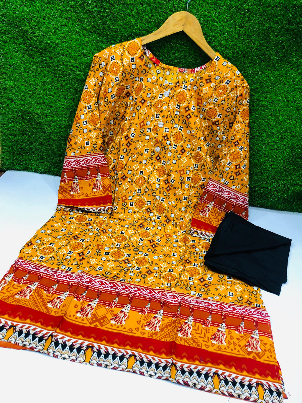 Stitched Classic Linen 2-Piece Outfit (10)