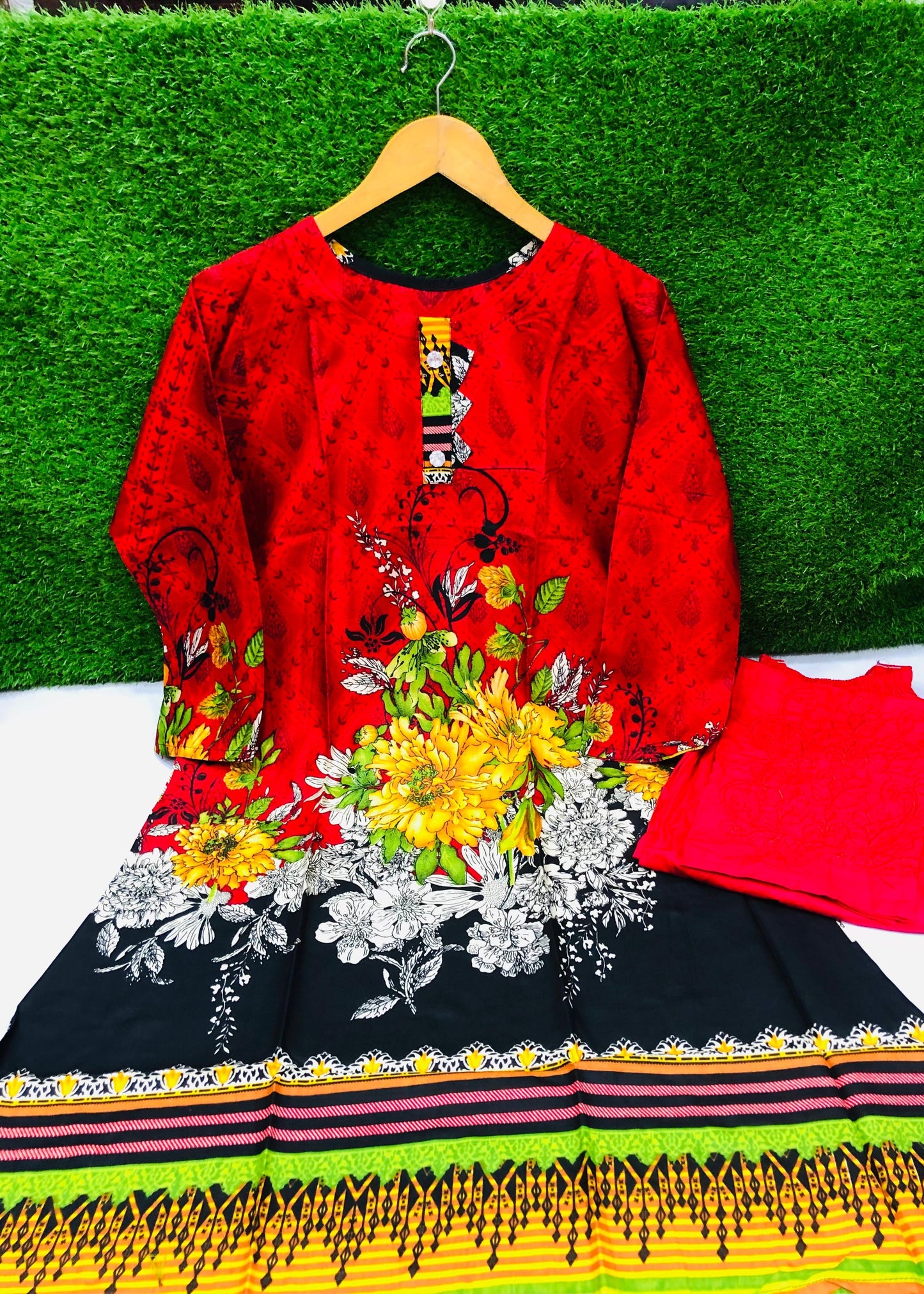 Stitched Classic Linen 2-Piece Outfit (60)