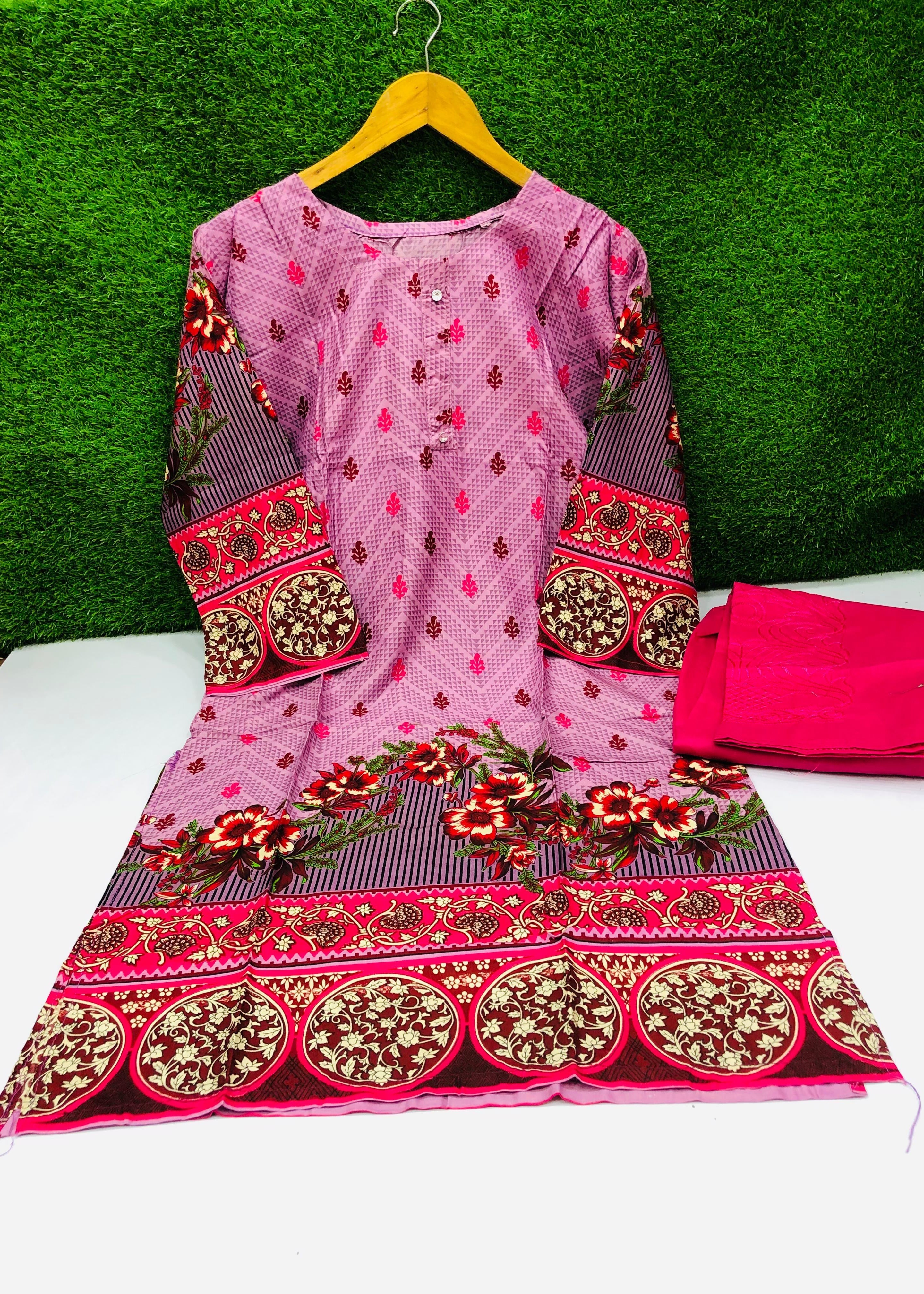 Stitched Classic Linen 2-Piece Outfit (4)