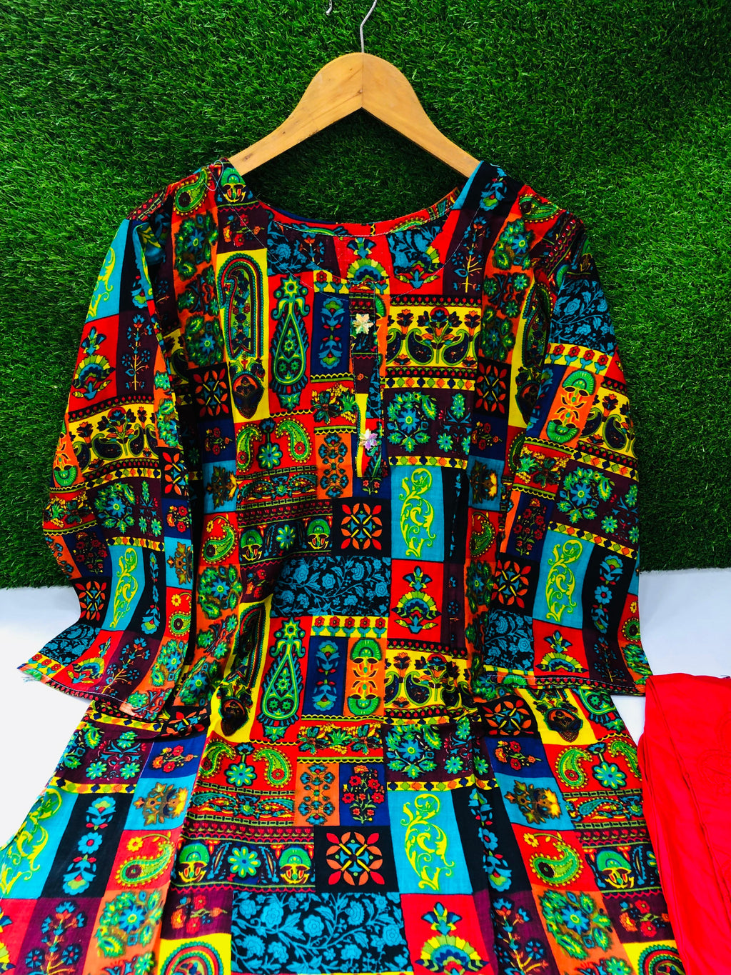 Stitched Classic Linen 2-Piece Outfit (12)