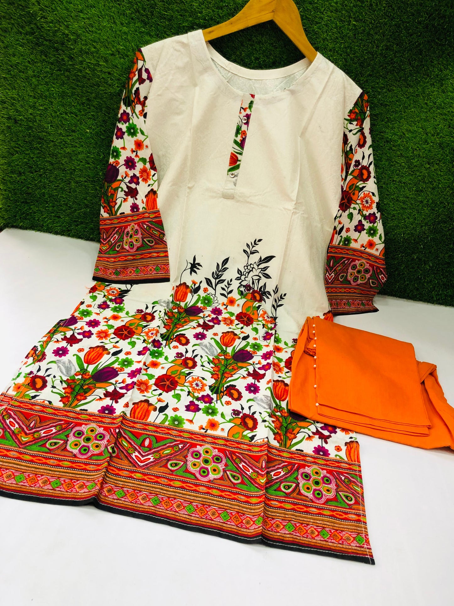 Stitched Classic Linen 2-Piece Outfit (15)