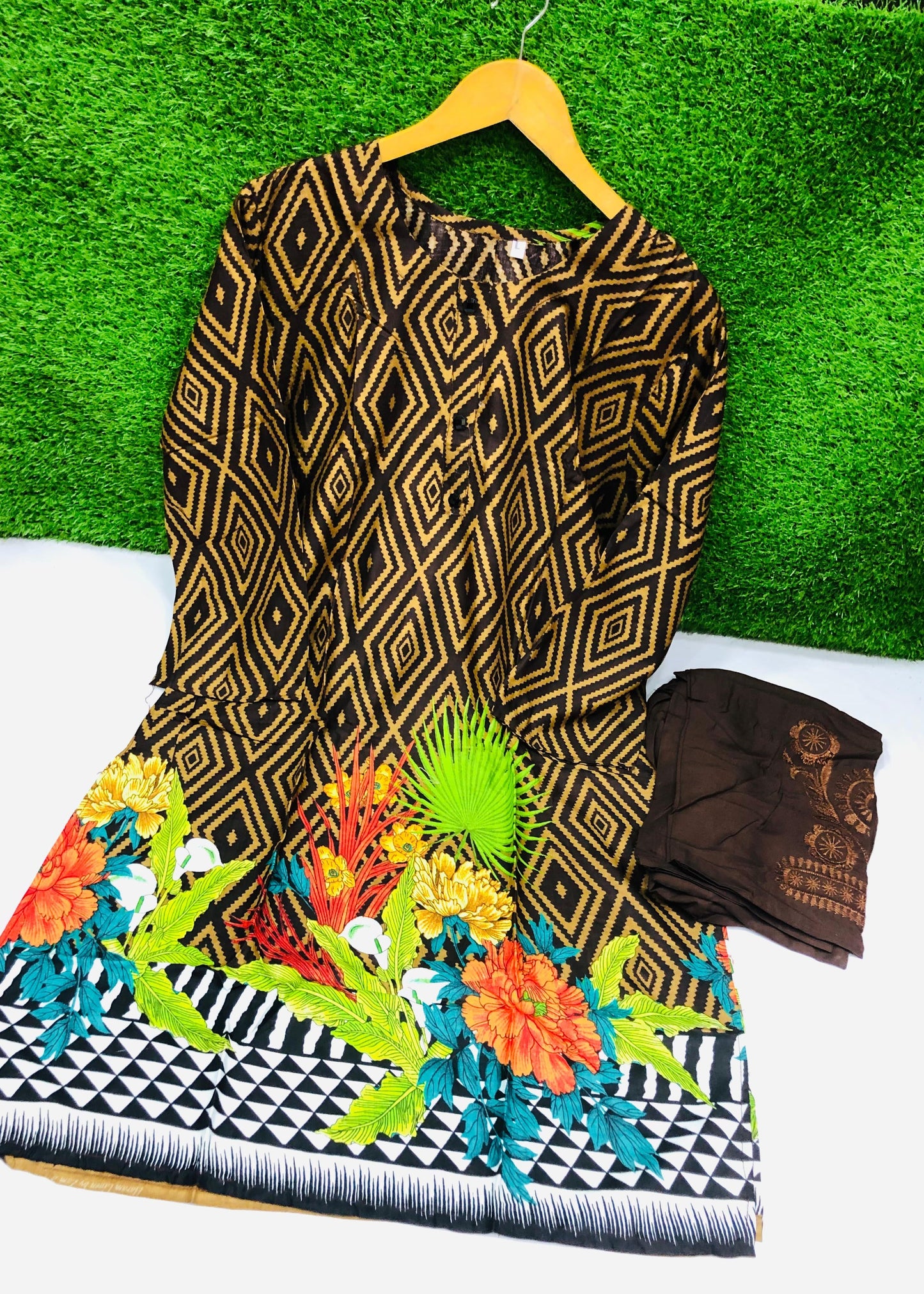 Stitched Classic Linen 2-Piece Outfit (20)