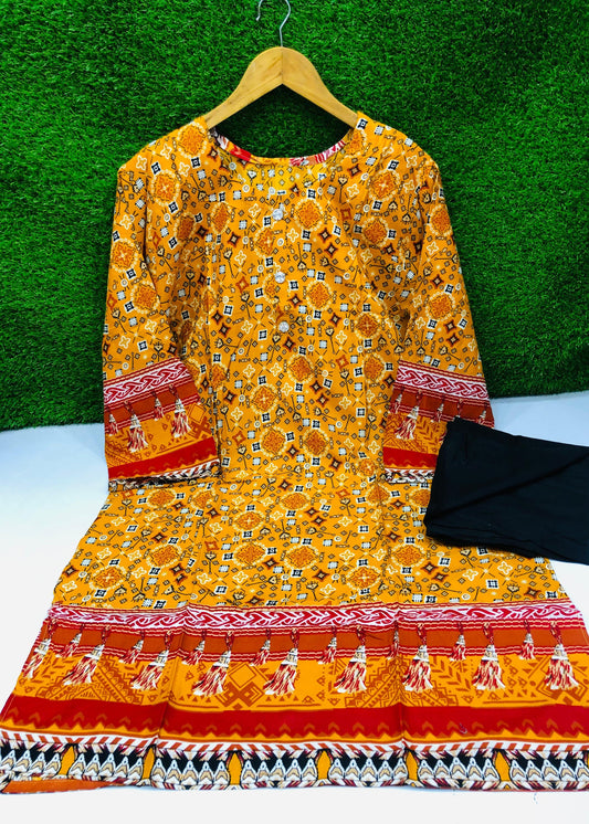 Stitched Classic Linen 2-Piece Outfit (10)