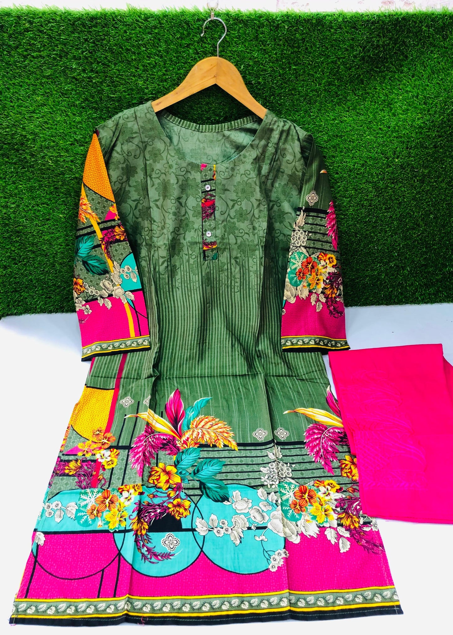 Stitched Classic Linen 2-Piece Outfit (19)