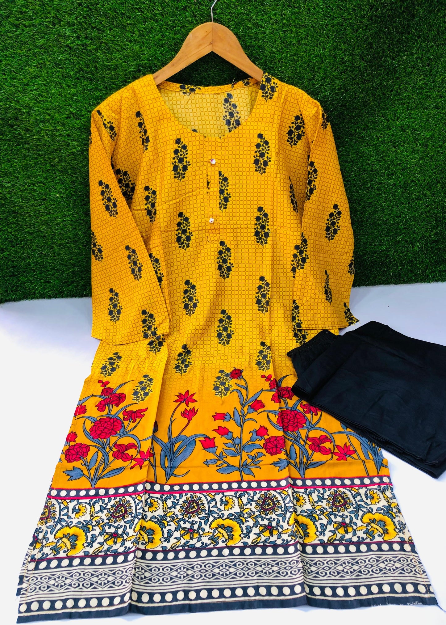 Stitched Classic Linen 2-Piece Outfit (69)