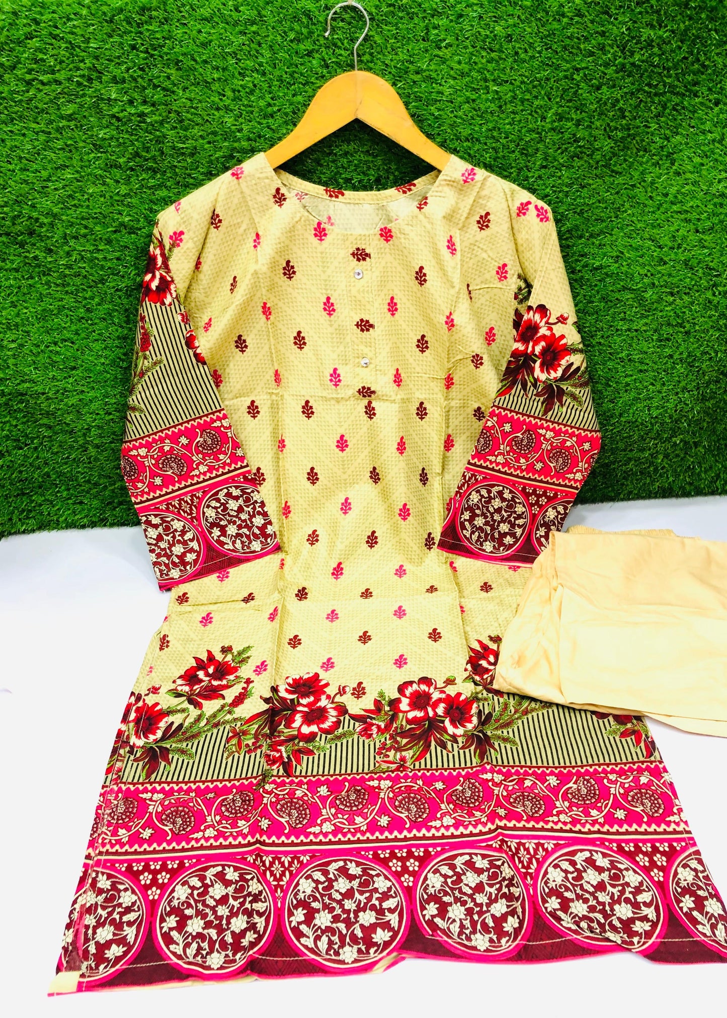 Stitched Classic Linen 2-Piece Outfit (22)