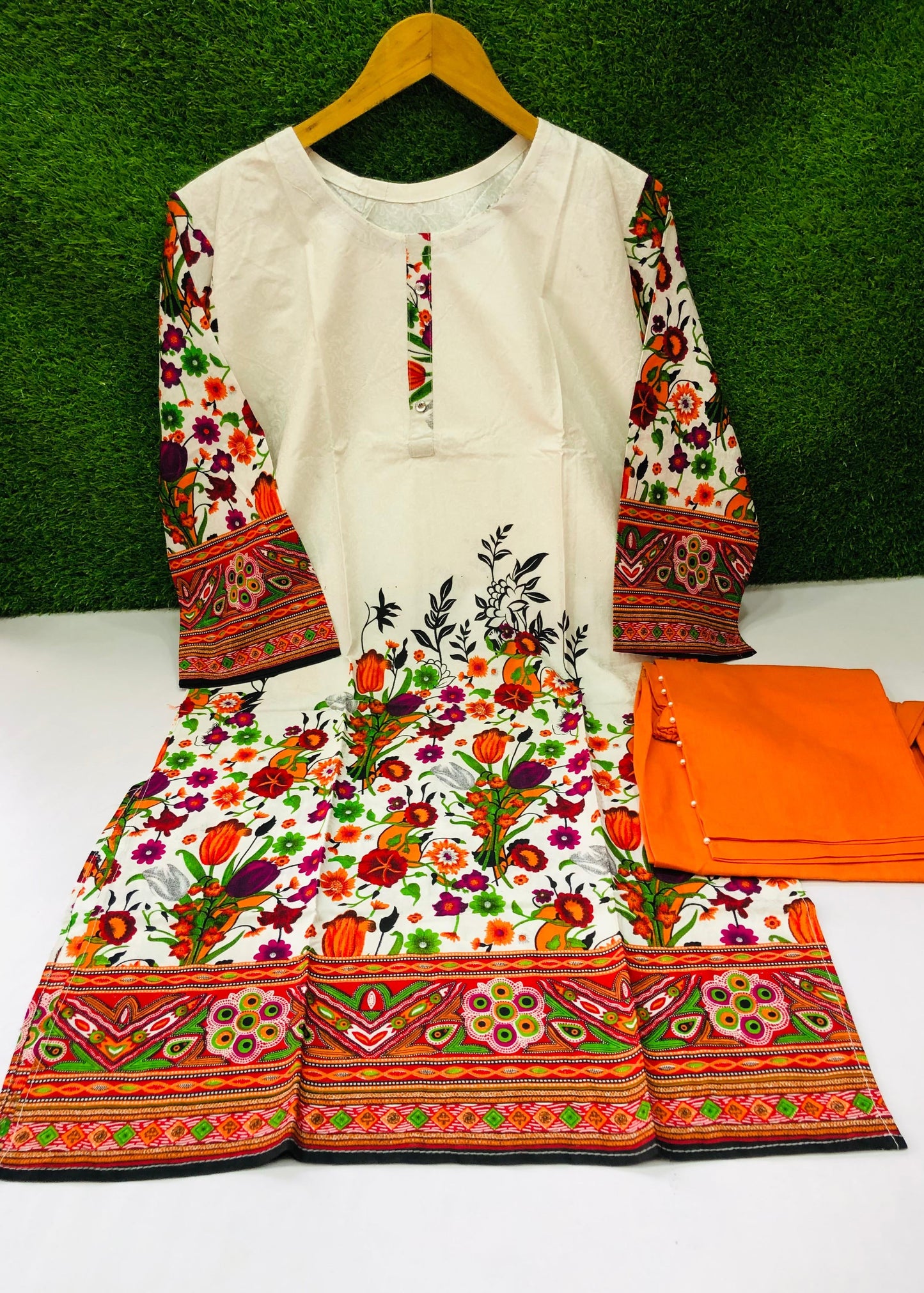 Stitched Classic Linen 2-Piece Outfit (15)