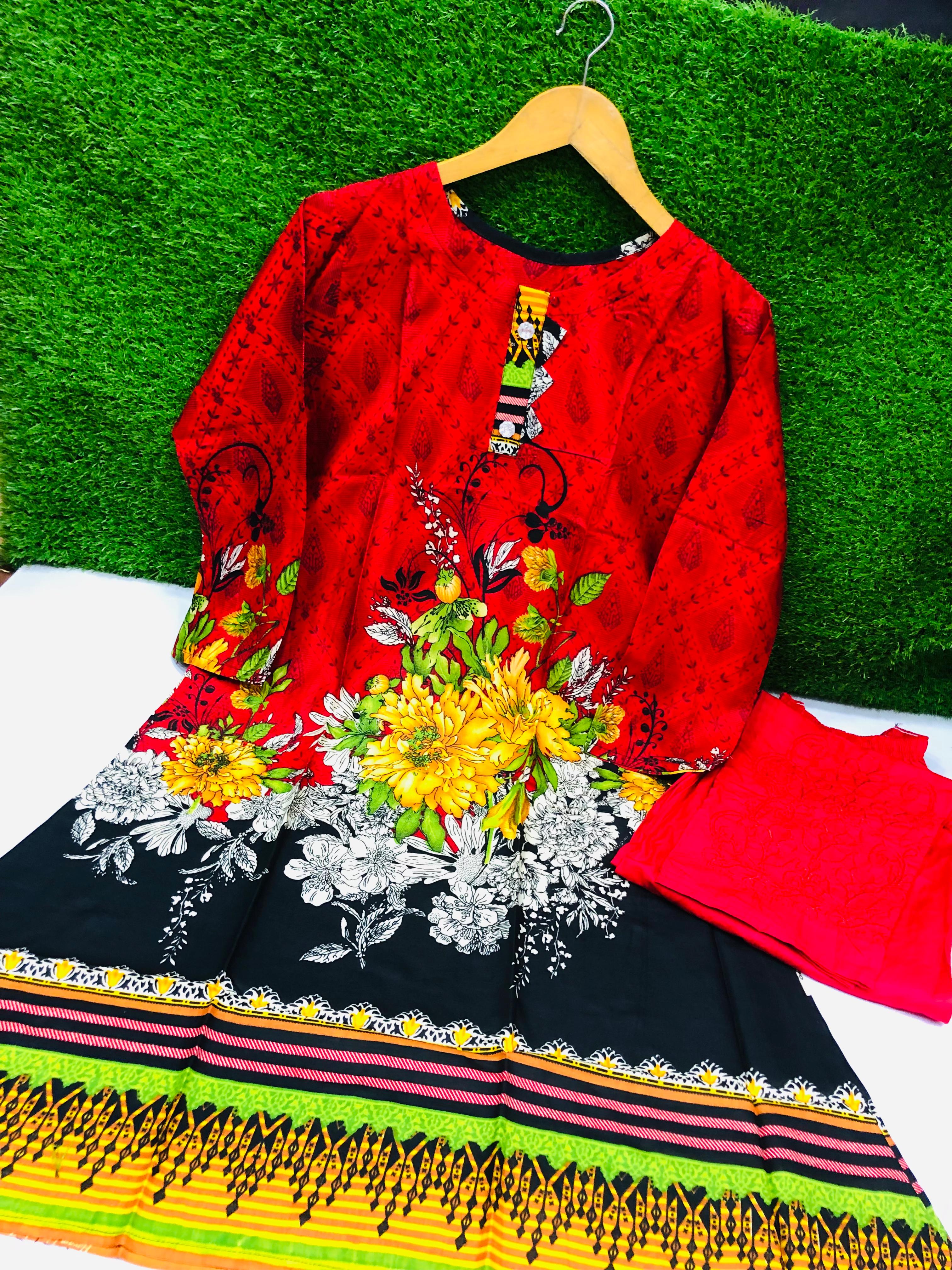 Stitched Classic Linen 2-Piece Outfit (7)