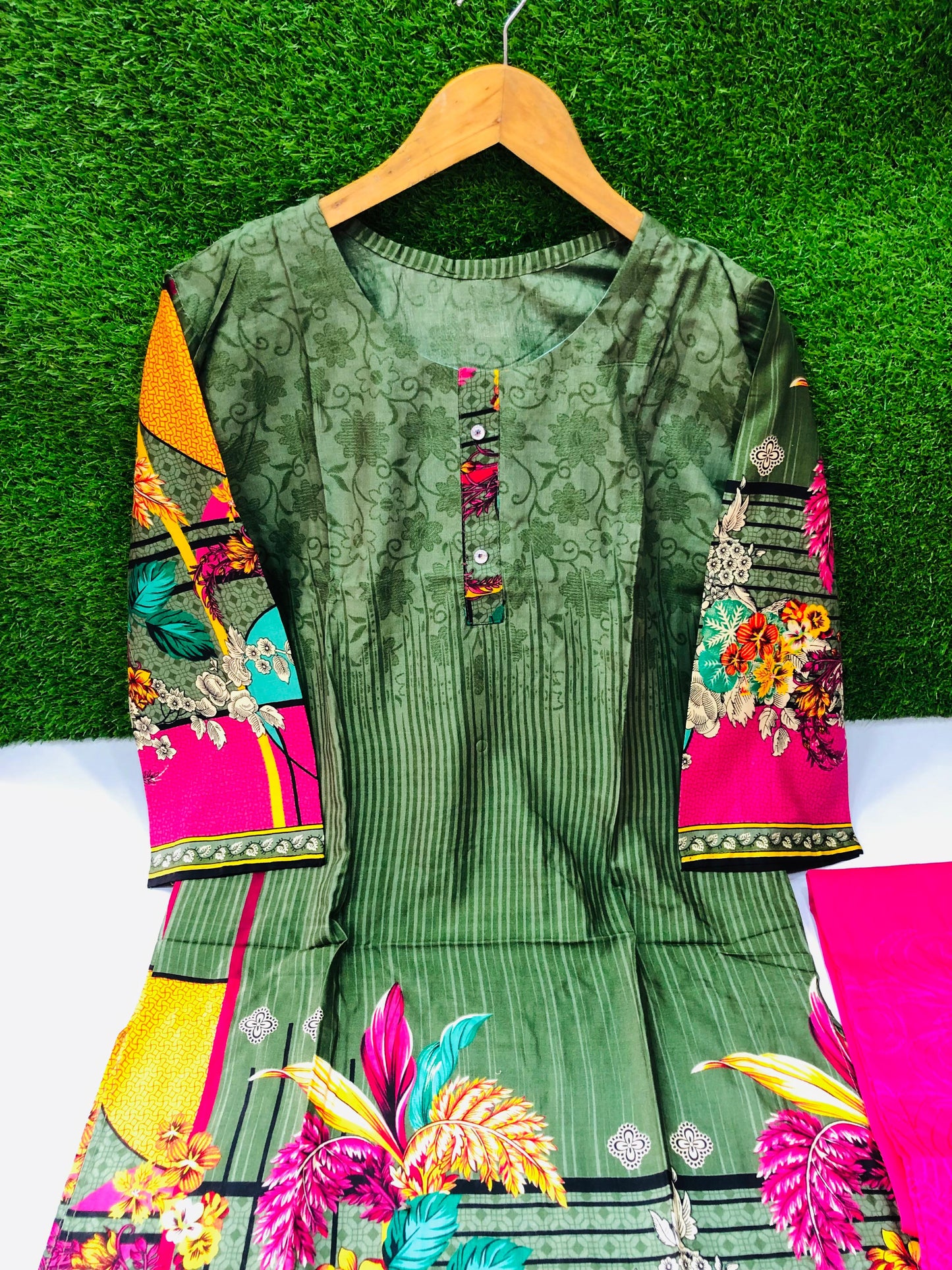 Stitched Classic Linen 2-Piece Outfit (19)