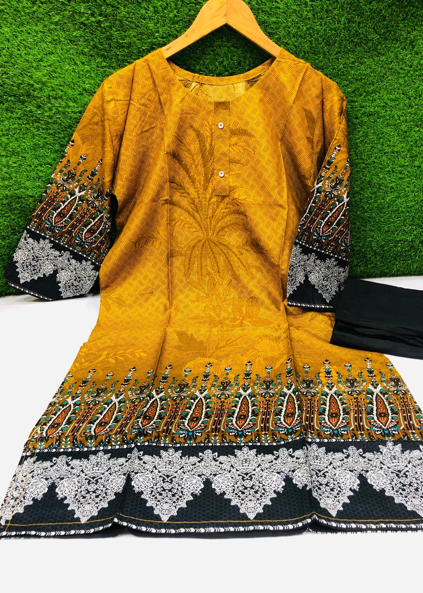 Stitched Classic Linen 2-Piece Outfit (24)