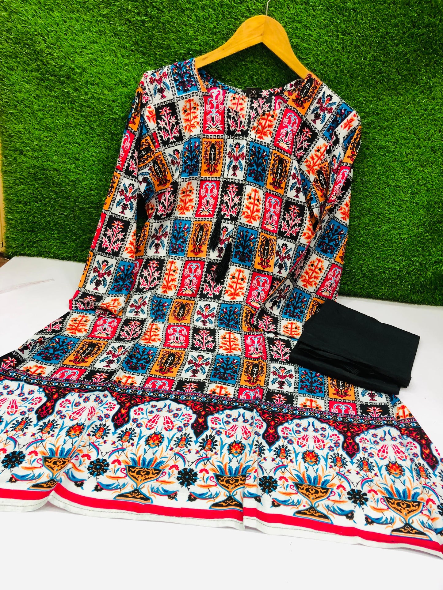 Stitched Classic Linen 2-Piece Outfit (18)