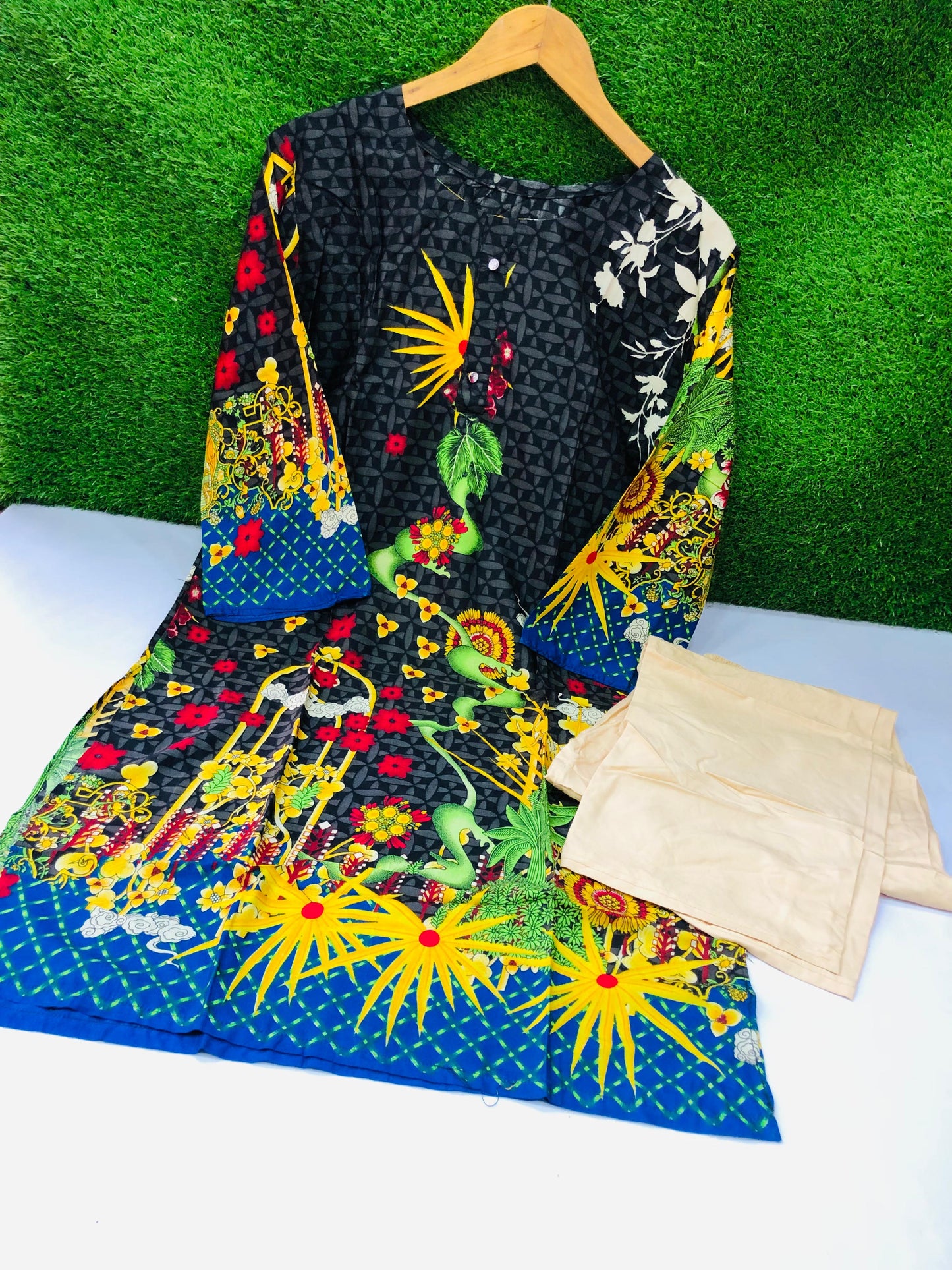 Stitched Classic Linen 2-Piece Outfit (27)