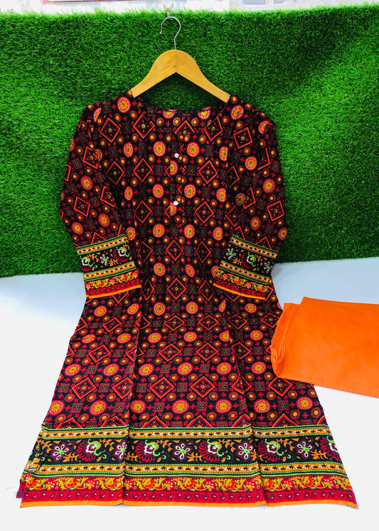 Stitched Classic Linen 2-Piece Outfit (17)