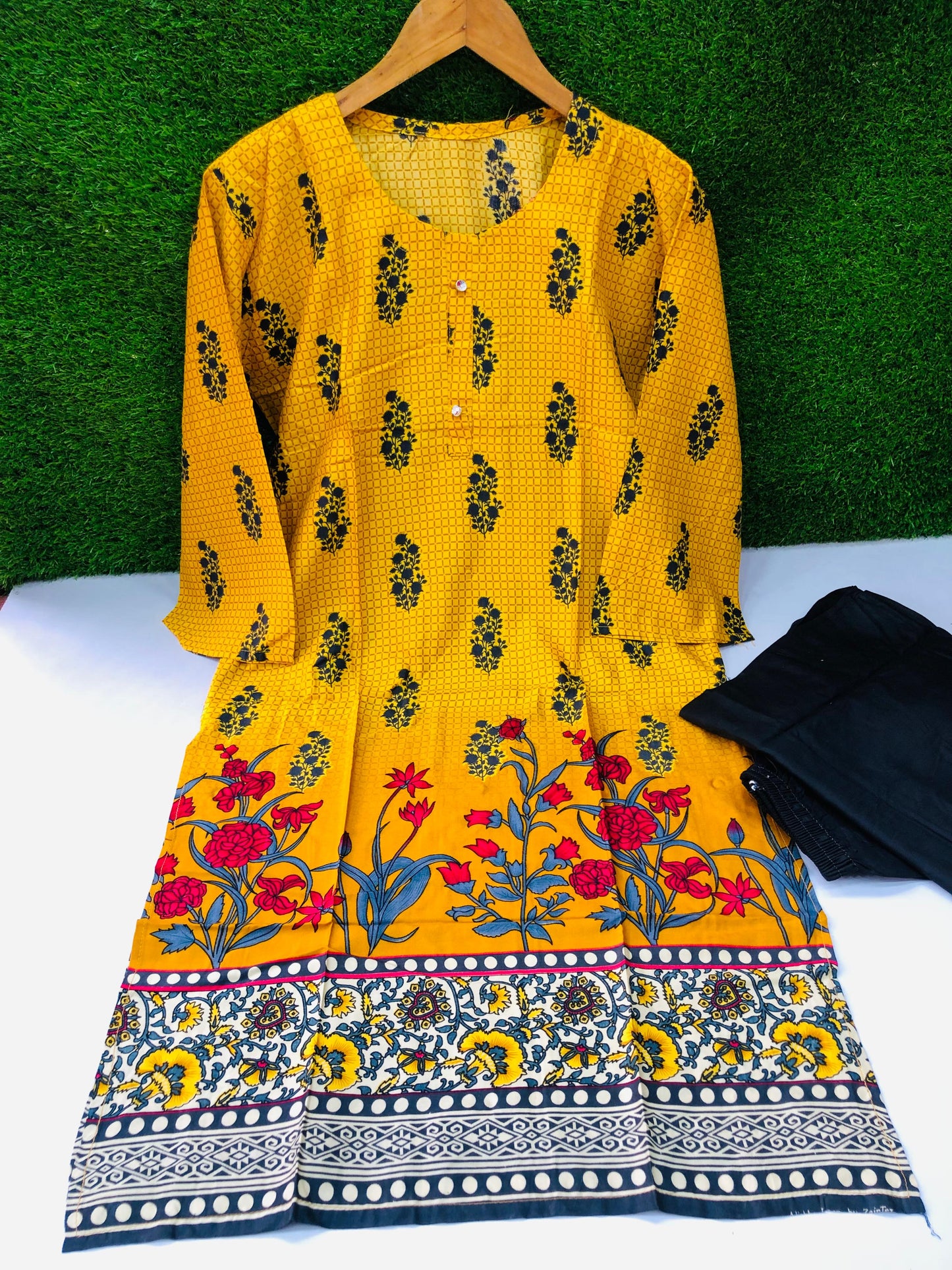 Stitched Classic Linen 2-Piece Outfit (69)