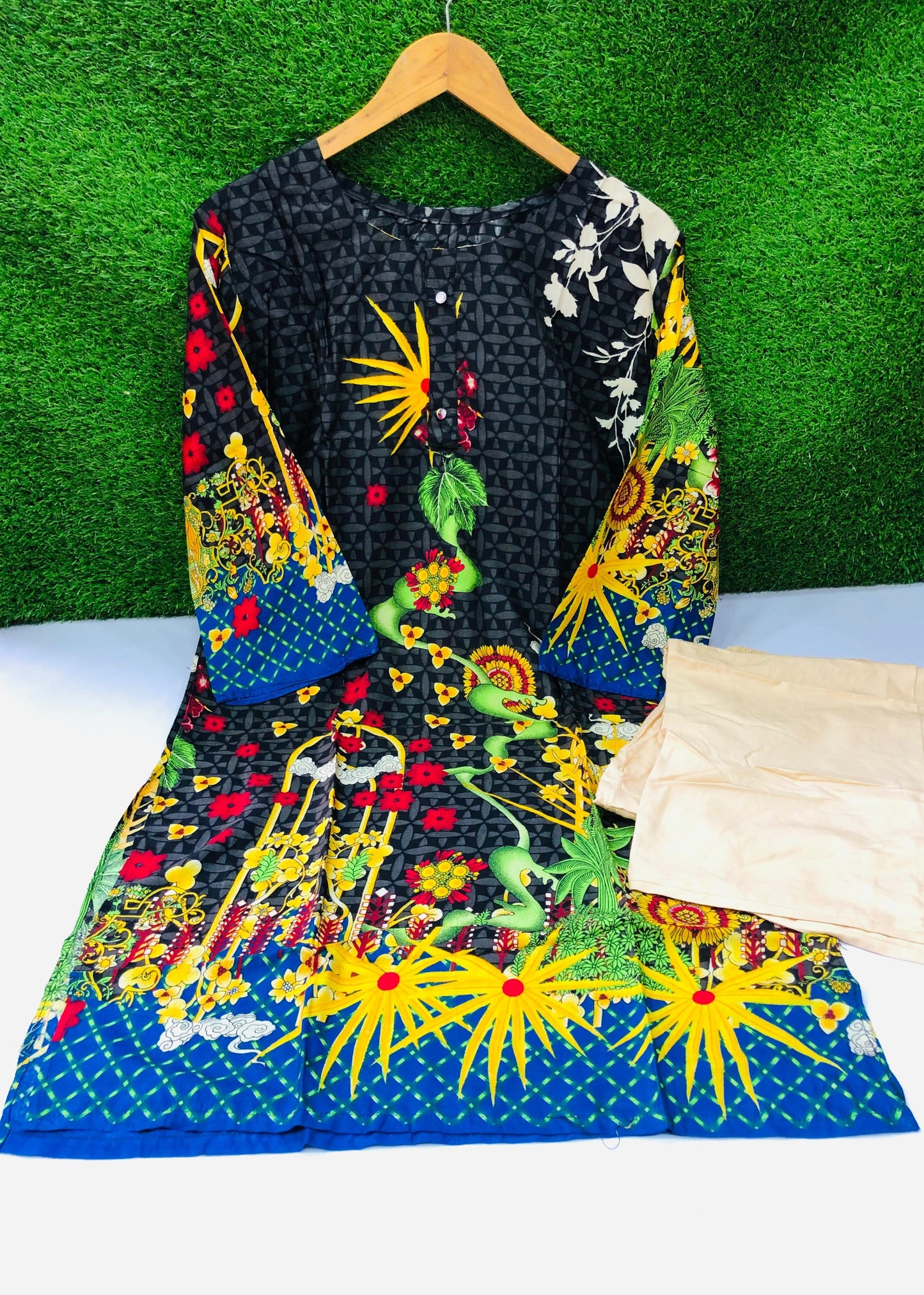 Stitched Classic Linen 2-Piece Outfit (27)