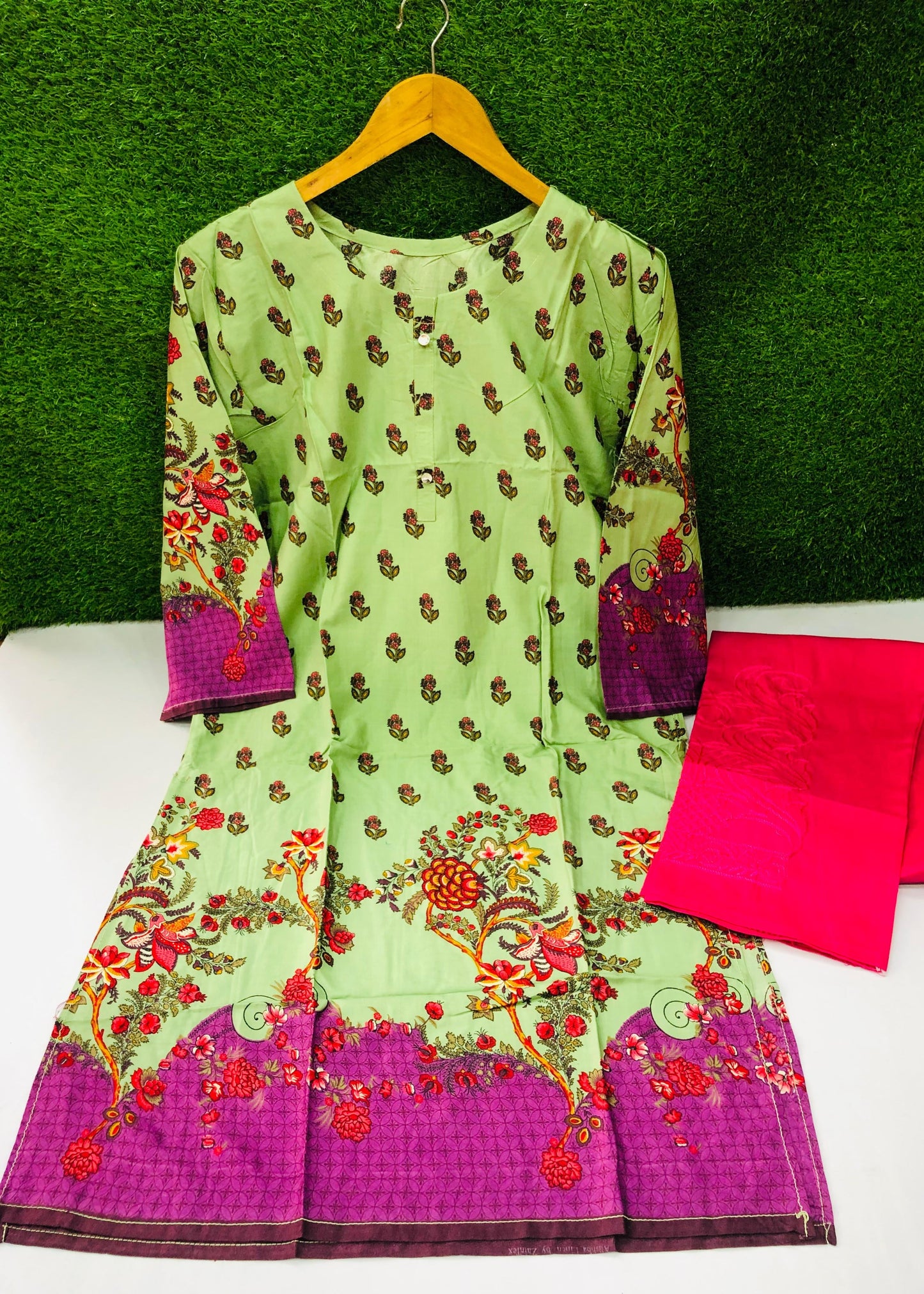 Stitched Classic Linen 2-Piece Outfit (30)