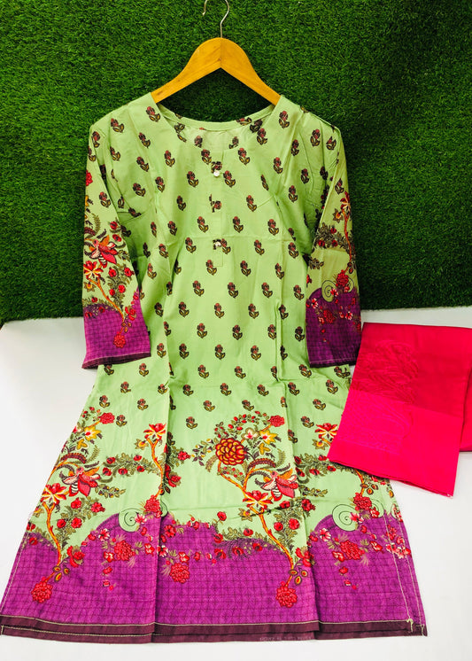 Stitched Classic Linen 2-Piece Outfit (30)