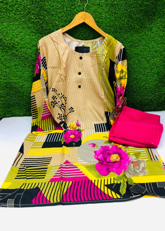 Stitched Classic Linen 2-Piece Outfit (26)